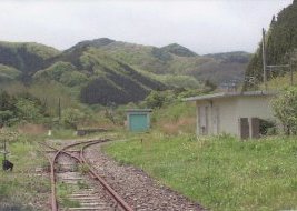 磐越西線旧線(旧中山宿駅)